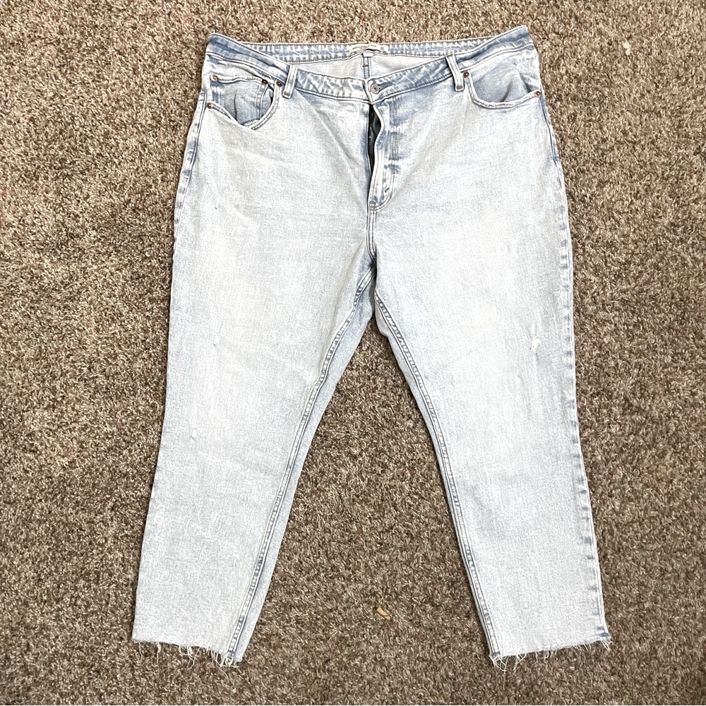 Abercrombie & Fitch The Skinny High Rise-Curve Love